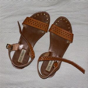 Steve Madden brown flat sandal
